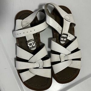 Kids Salt Water white sandals